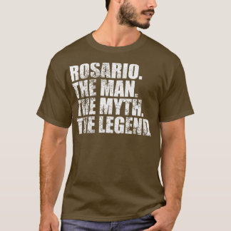 Rosario Rosario Family namn Rosario efternamn Rosa T Shirt