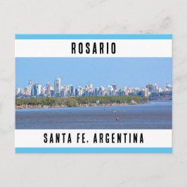 Rosario, Santa Fe, Argentina, City Vykort