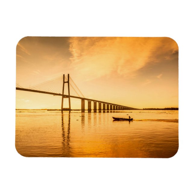 Rosario Victoria Bridge Magnet (Horisontell)