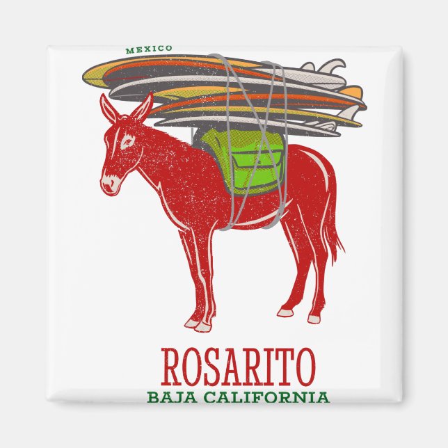 Rosarito Baja California Mexiko Magnet (Framsidan)