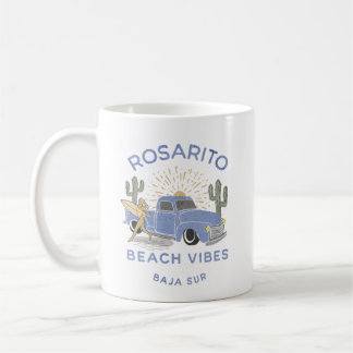 Rosarito Mexico Beach Vibes vintage Kaffemugg