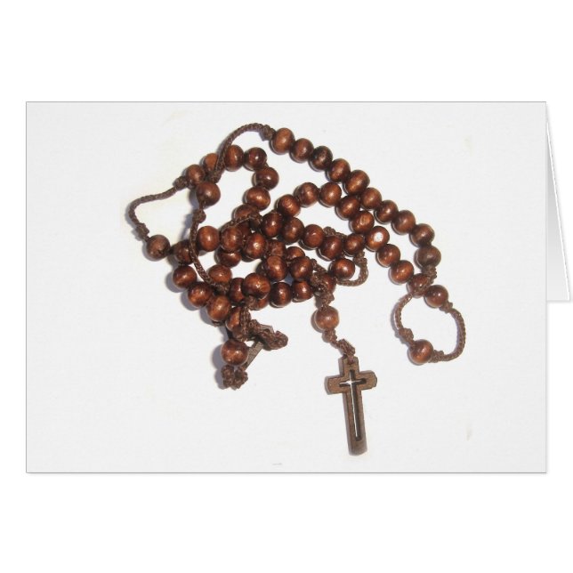 Rosary Hälsningskort (Framsidan Horizontal)