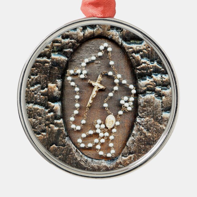 Rosary Julgransprydnad Metall (Framsidan)