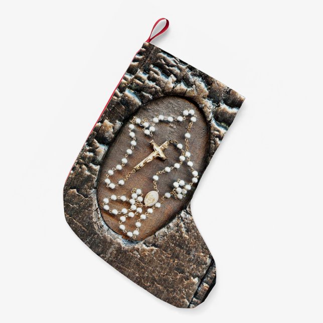 Rosary Liten Julstrumpa (Framsidan (Hängande))