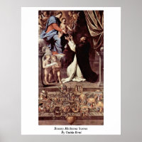 Rosary Madonna Scenes av Guido Reni