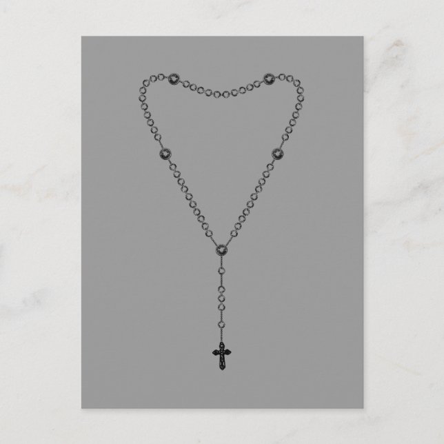 Rosary Pärlor Vykort (Framsida)