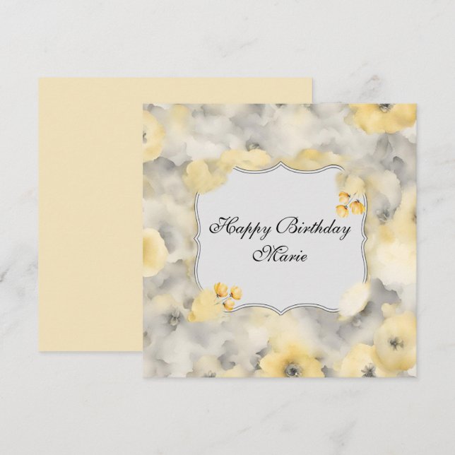 rosas amarillas (Fram/baksida)