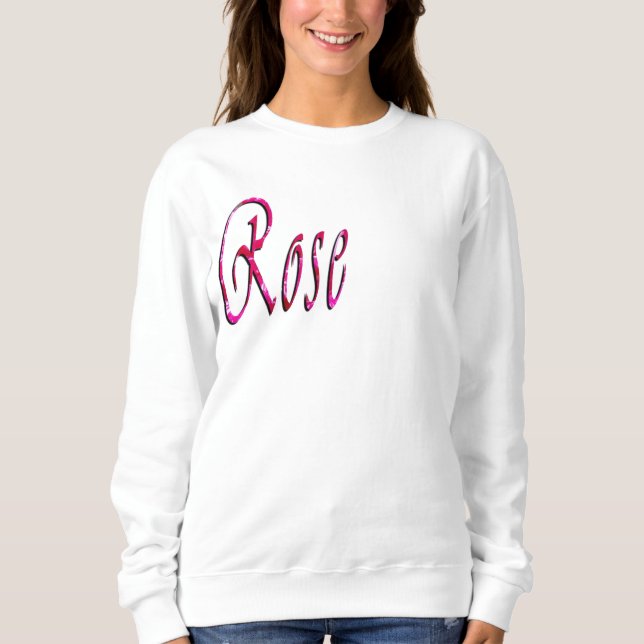 Rosas flicknamn, t shirt (Framsida)