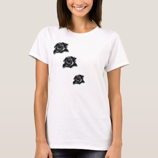 Rosas Negras Tee (Framsida)