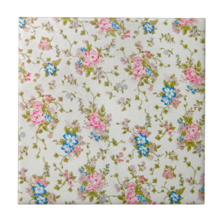 rosas pequeninas rosa e azul kakelplatta