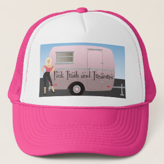Rosasopor- och skattlogotyp truckerkeps