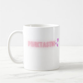 ROSASTILFULLT Sött Rosa Feminint Estetiskt Design Kaffemugg