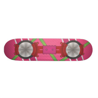 Rosasvävandet stiger ombord (PRECIS ett Skateboard Bräda 19,5 Cm