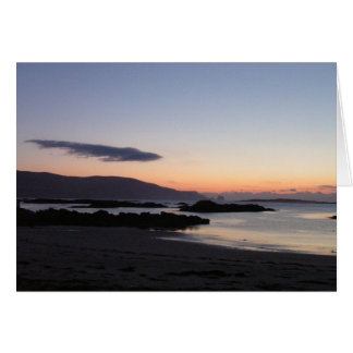 ROSBEG SUNSET HÄLSNINGSKORT