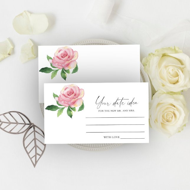 Rosblomma - Datum idéer för kvällen \ Datum låda Tilläggskort (Skapare uppladdad)