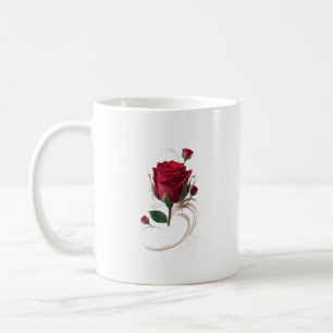 Rosblommugge Kaffemugg