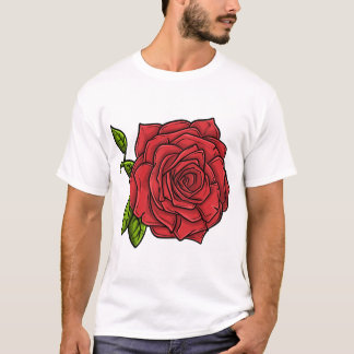 Rosblomning T Shirt