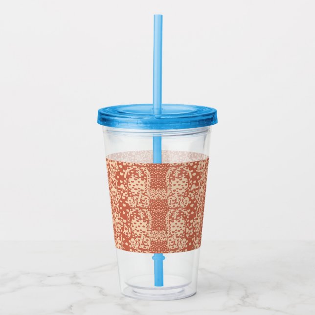 Rosbulbskoppblommor Take Away Mugg (Framsida)