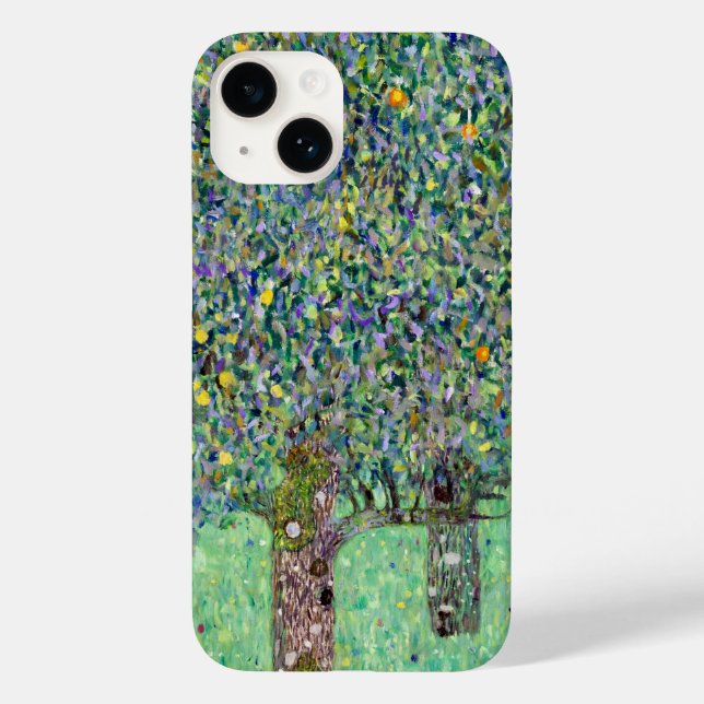 Rosbuskar under träden, Gustav Klimt (Baksida)