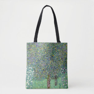 Rosbuskar under träden, Gustav Klimt Tygkasse