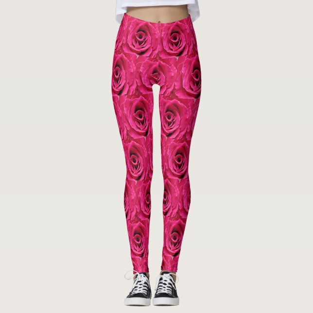 Rosbyxor Leggings (Framsida)