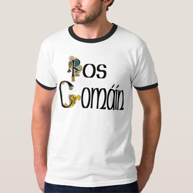 Roscommon (Gaelic) T Shirt (Framsida)