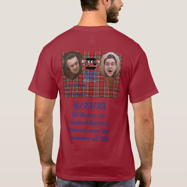 Roscos Revival Commemorative Shirt T (Baksida)