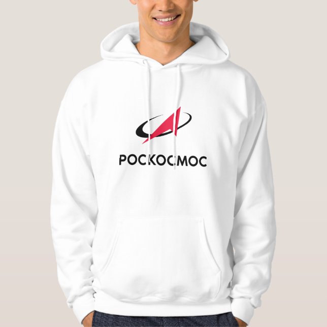 Roscosmos Logotyp Hoodie (Framsida)