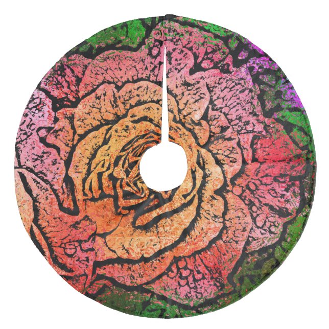 Rose_2015_0506 Julgransmatta Fleece (Framsidan)