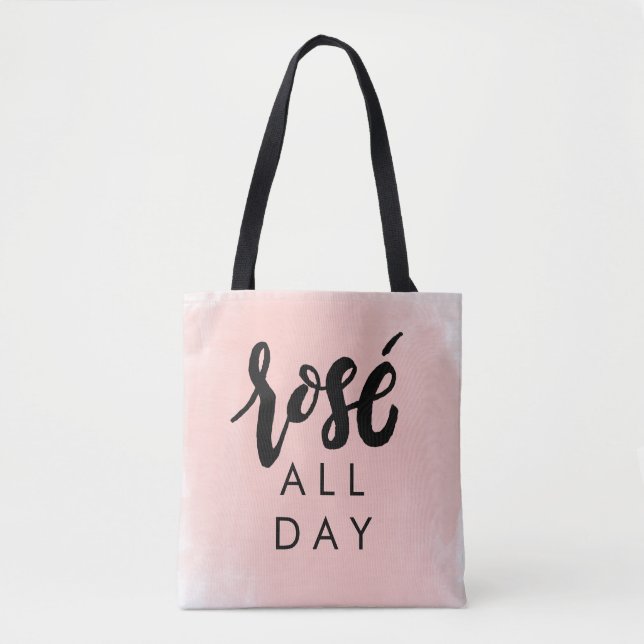 Rosé all dagtoto tygkasse (Framsida)