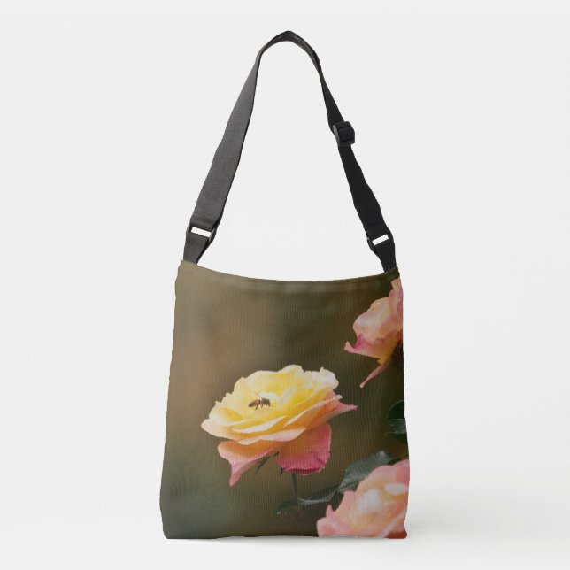 Rose and Bee-handväskor Axelväska (Framsida)