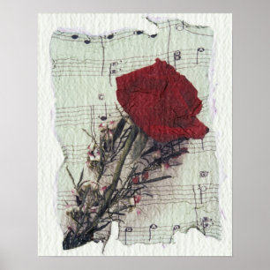 <Rose and Music> vid Kim Koza 2 Poster