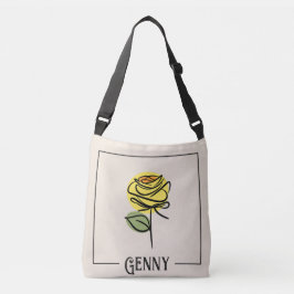 Rose Art Crossbody Väska