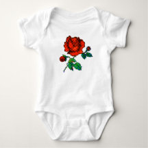 Rose Bloom Halftone Finkonst