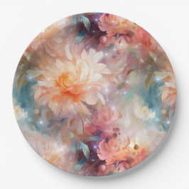 Rose Blush Peach Orange Floral 