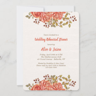 Rose Borders Inbjudan