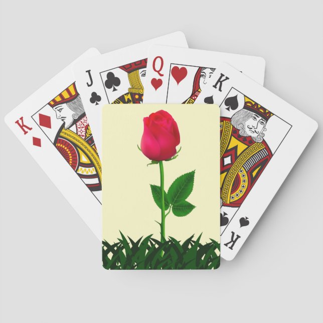 Rose Classic Spelkort (Baksidan)