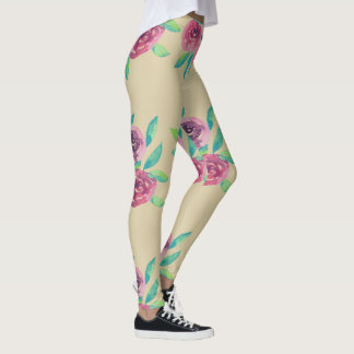 Rose Cluster Medley Leggings