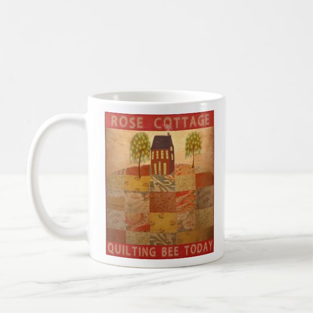Rose Cottage Quilters Mug  Kaffemugg (Vänster)
