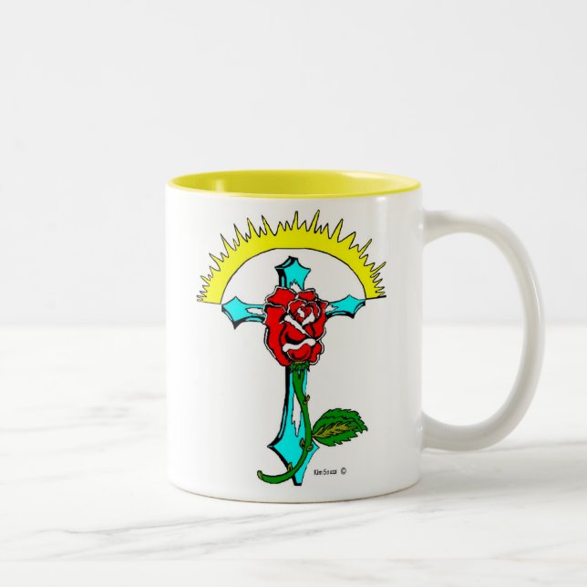 Rose_Cross mugg (Höger)