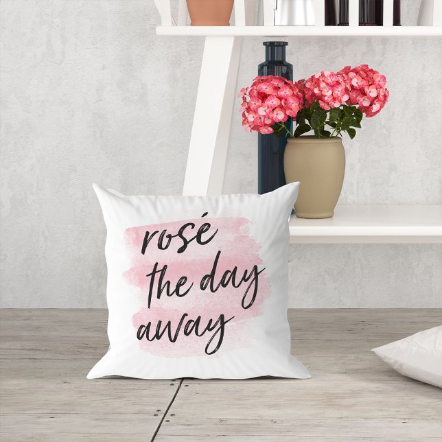 Rosé Dagen Away Kudde (Skapare uppladdad)