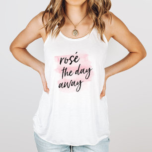 Rosé Dagen Away Linne Med Racerback