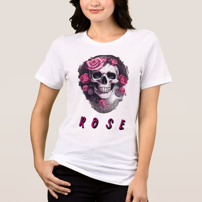 ROSE dam T-Shirt (Framsida)