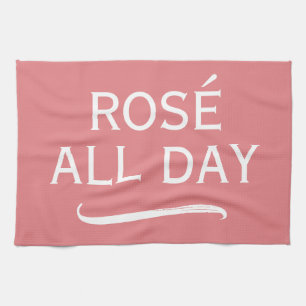 Rosé dygnet runt elegant rosa kökshandduk för kvin