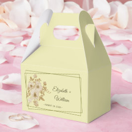 Rose Frame –  Celestial Yellow Wedding Presentaskar