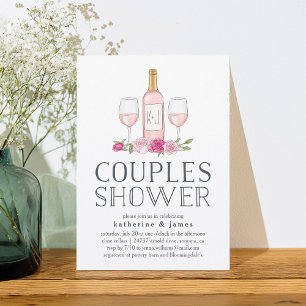 Rosé Garden   Inbjudan till Par Shower