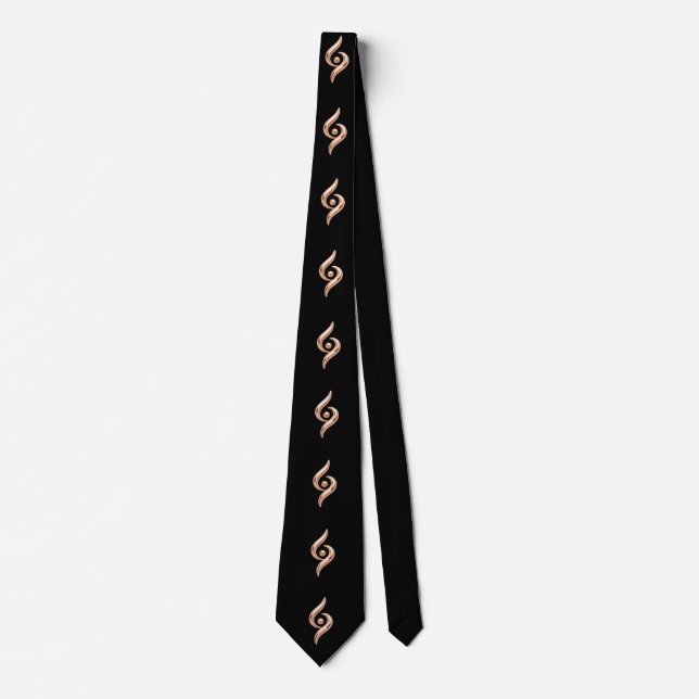 Rose Gold Abstrakt  Slips (Framsida)