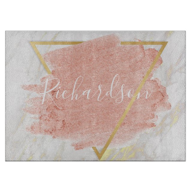 Rose Gold and Marble glitter Name (Framsidan)