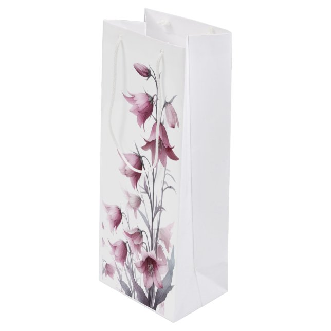 Rose Gold Blush Blommor  (Framsidan Vinklad)