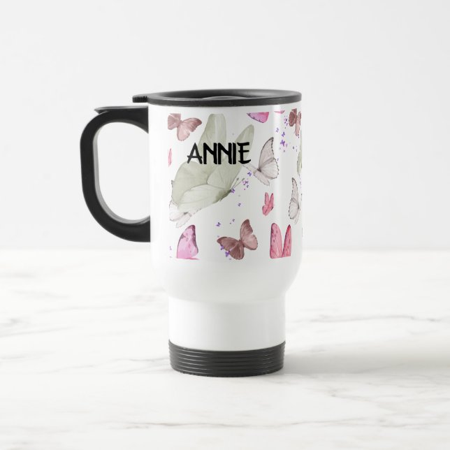 rose gold butterfly resemugg (Vänster)